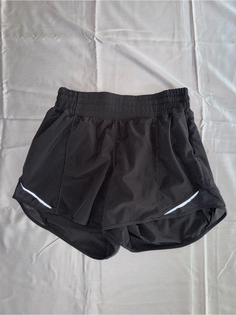 Lululemon Hottie Black Athletic Running Shorts
